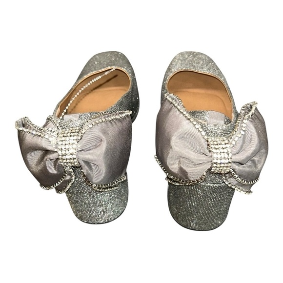 Torrid BETSEY JOHNSON SILVER BOW BACK HEEL size 7.5 (WW - WIDE WIDTH) NIB - Picture 9 of 15